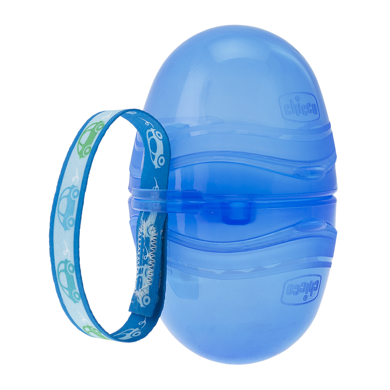 Double Soother Holder-Blue